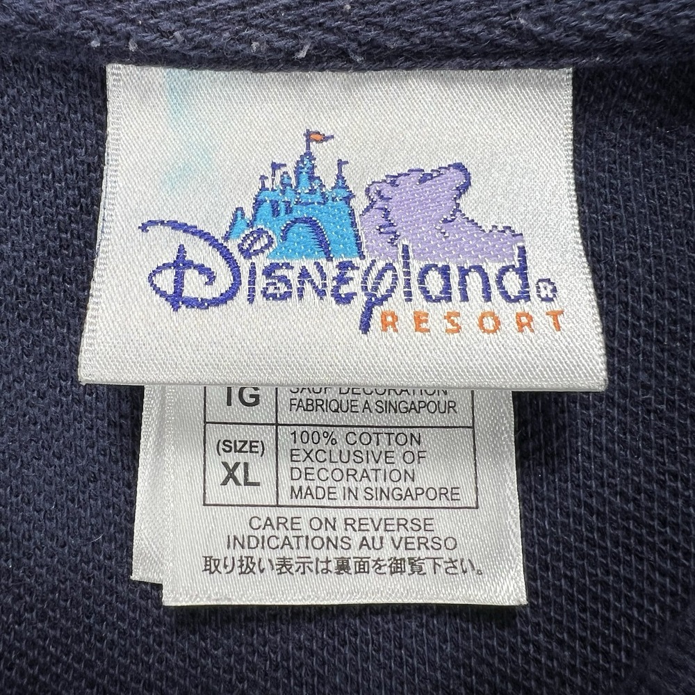 Disneyland‎ Resort Polo Shirt Men's XL Navy Blue Mickey Embroidered Logo - Picture 4 of 11
